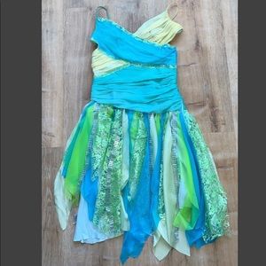 Festival fairy pixie handmade dress